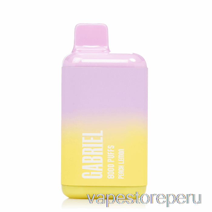Vape Recargable Uwell Gabriel Bf8000 Desechable Melocotón Limón